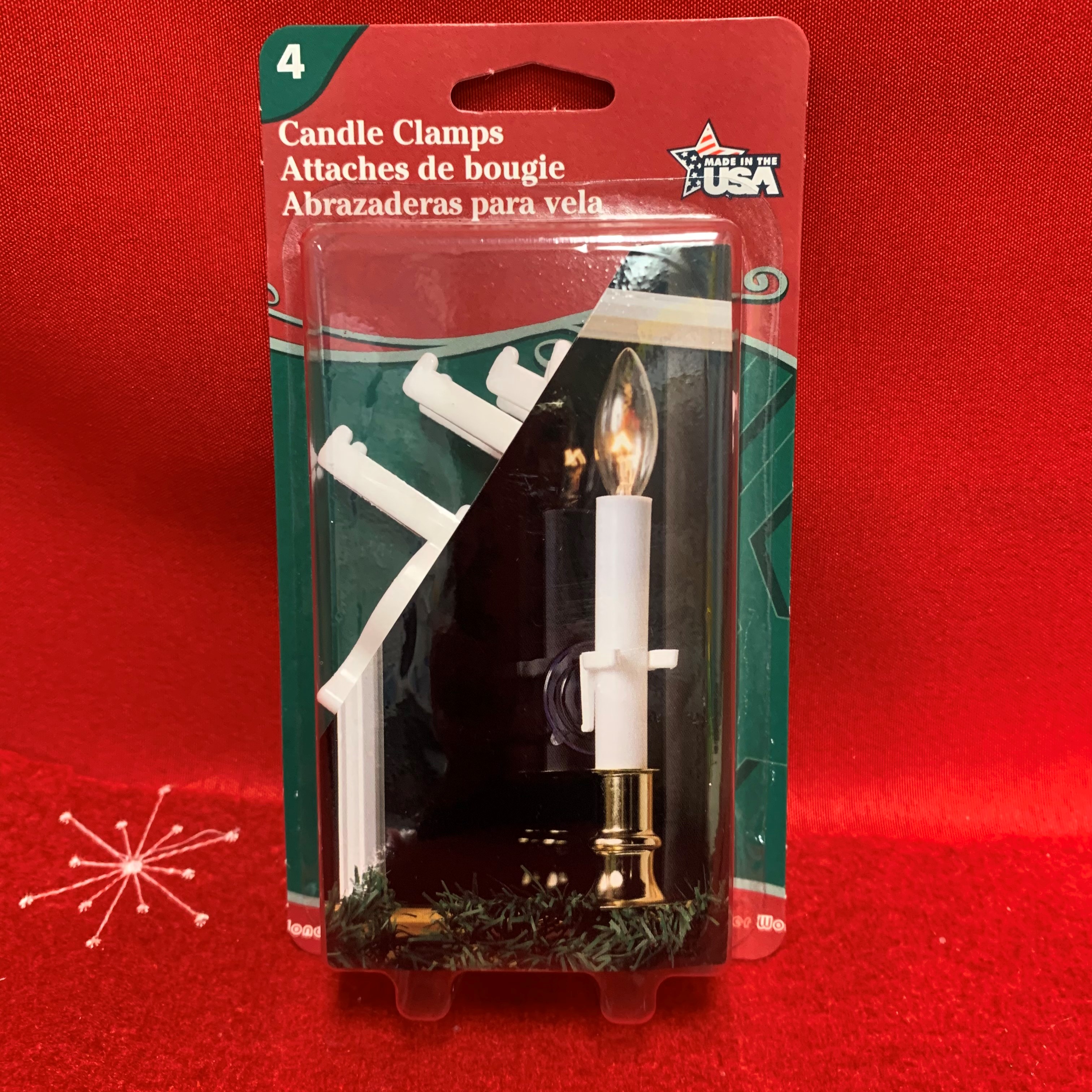 CANDLE WINDOW CLAMP